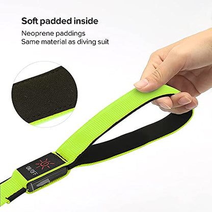 Colaseeme LED Light Up Dog Leash, USB Rechargeable (4FT,Green) | Glow in dark, reflective, USB-C rechargeable, bright LED for night safety, fits small to large dogs - color: Green, size: 4FT