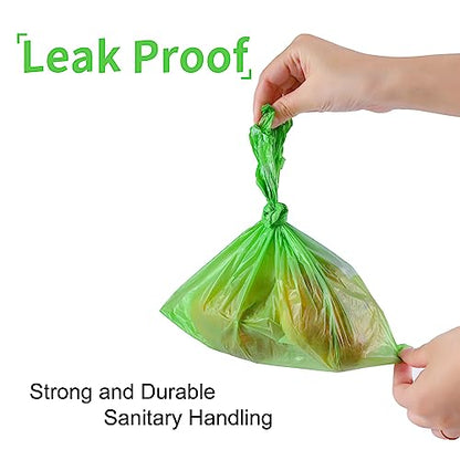 ECO-CLEAN 360 Count Dog Poop Bags with Dispenser, Leak-Proof, Unscented, 0.2 Ltr Capacity, Indoor/Outdoor Use - color: Colorful