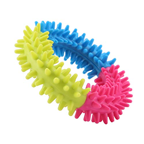 TOPINCN Pets Chew Toys, Chew Toys Ring, Non Material Cute Ring Shape for Pets Dogs Puppy