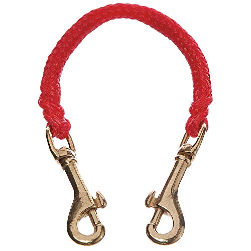 Safety First Seat Belt Restraint for Dogs - Handmade in The USA Alpine Outfitters (Red) - color: Red