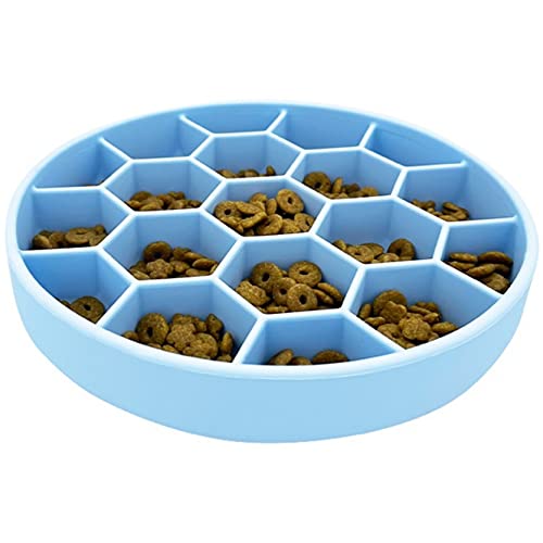 Mr. Peanut's Interactive Slow Feed Dog Bowl, Fun Healthy Bloat Stop Feeder (Medium) - size: Medium
