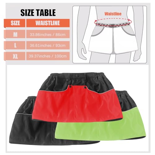 Dog Trainer Apron with Multi Pockets and Waist Strap Adjustable Dog Training Pant Waterproof Dog Training Shorts Dog Handler Clothing for Outdoor Training Activities Black XL - color: Black-XL