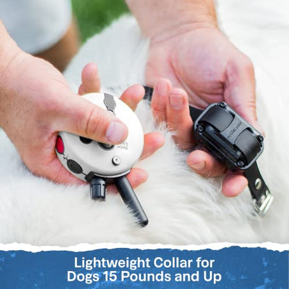 Educator ET-302 Zen Mini E Collar for Dog Training with Remote - 1/2 Mile Range, Waterproof, 100 Blunt Stimulation Levels, Tone or Vibration Mode, Night Light for Small, Medium & Large Dogs (2 Dogs) - size: 2-Dog (ET-302 ZEN)