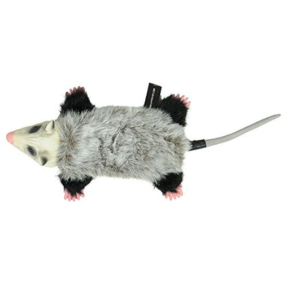 Hyper Pet Real Skinz Opossum Plush Dog Toy, Medium (Pack of 12) - size: Medium (Pack of 12), style: Opossum