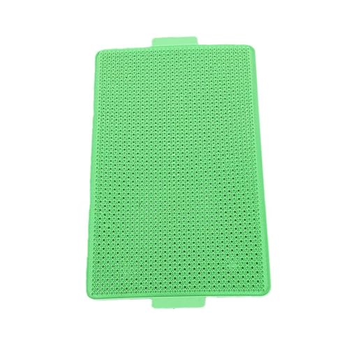 GLOGLOW Large Reusable Dog Pee Pad 3 Layer Artificial Grass Potty Trainer, Washable Indoor Puppy Training Mat with Tray for Apartment Balcony (68x42.5cm/26.8x16.5in 1PCS)