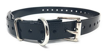 Replacement Strap for SportDOG Collars - 3/4" Wide Dog E-Collar Replacement for Training, Bark, Shock, Electric, and GPS Collars - 28" Adjustable Length,Black