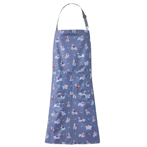 Waterproof Dog Apron for Women, Unisex for Cooking, Dog Grooming, Dishwashing - Lightweight Kitchen & Cleaning Apron