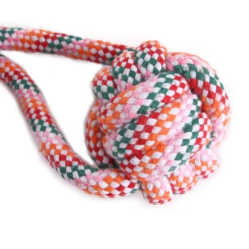 Dog Chew Ripe - Heavy Duty Pet Tug Toy | Aggressive Chewers Rope Toy with Knotted Design for Dogs Small Large Breeds Teeth Cleaning Training Indoor Play Exercise and Interactive Fun