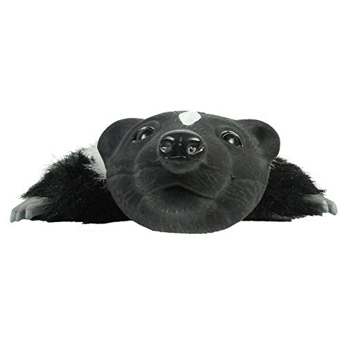 Hyper Pet 48847 Real Skinz Dog Toy, Skunk,Black/White - size: Medium, style: Skunk