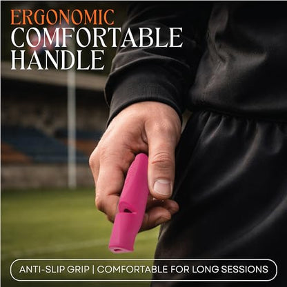 ACME Alpha 211.5 Professional Dog Training Whistle with Enhanced Ergonomic Grip. BPA-Free Plastic. 110 dBA. Long Range. Standardized Frequency. Weatherproof. Made in the UK (Magenta Pink) - color: Magenta Pink