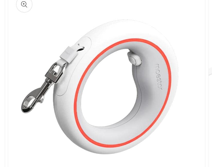 Retractable Dog Leash for Large Dogs – Anti-Shock Automatic Dog Leash Retractable Handle – Heavy Duty Rope Lead for Walking and Training Pets (Red) - color: Red