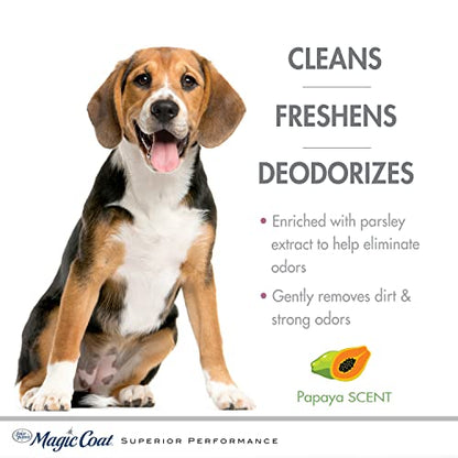 Four Paws Magic Coat Dog Shampoos for Dogs, Dog Grooming Supplies, Dog Bathing Supplies, Made in USA - size: 16 Ounces (1 Count), style: Reduces Odor Dog Shampoo