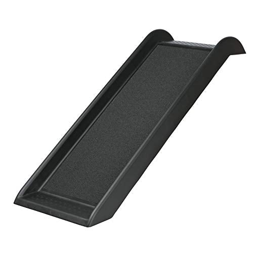 TRIXIE 39-in Pet Ramp, Portable Dog Ramp for Small Cars and Furniture, Non-Skid Surface, Black - color: Small Ramp