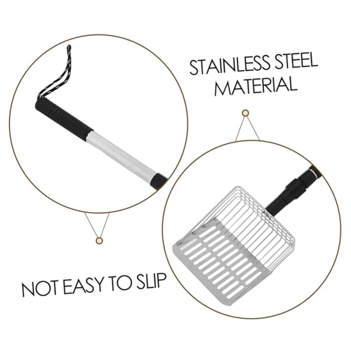 Extra Litter Scoop with Lightweight Design Compact and Easy to Clean Practical for Home Use Pet Supplies for Effortless Litter Box Maintenance