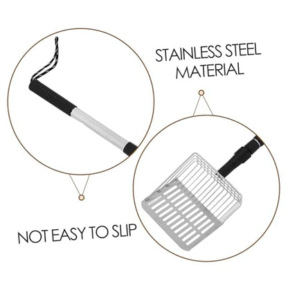 Extra Litter Scoop with Lightweight Design Compact and Easy to Clean Practical for Home Use Pet Supplies for Effortless Litter Box Maintenance