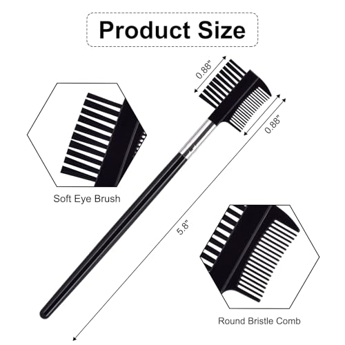 6 Pack Flea Comb for Cats Dogs,Stainless Steel Dog Cat Grooming Combs With Rounded Teeth,Double-Sided Tear Stain Remover,Dematting Comb For Dogs Cats Ideal for Small, Medium & Large Pets (Pink) - color: NEW Pink