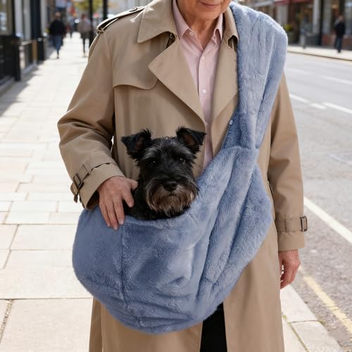 Cat Carrier Slings Soft Puppy Carrying Bag for Outdoor Travel Pet Boby Holder Hands Free for Small Dogs Kittens, Dark Grey - color: Dark Grey
