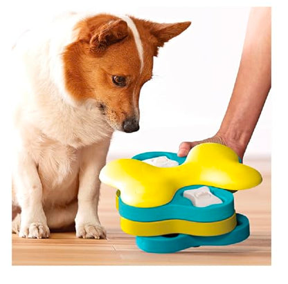 Interactive Dog and Cat Games Treat Hiding Challenge, 11 Inch | Tornado Game, Mental Stimulation, Rewards - size: 11 Inch Tornado Game