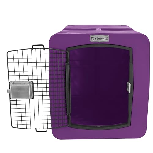 dakota283 G3 Framed Door Kennel - Large - Purple - color: Purple, size: Large