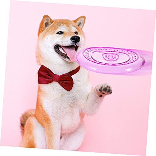 Didiseaon 2pcs Outdoor Dog Flying Disc Toy Soft Chewing Toy for Puppies and Dogs for Active Playtime and Training Lightweight and Safe for Outdoor Fun