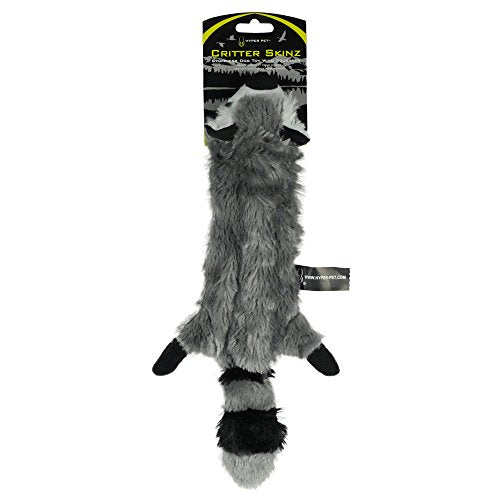 Hyper Pet Critter Skinz Raccoon Stuffless Dog Toy, Medium - size: Medium, style: Raccoon