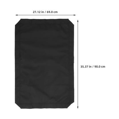 POPETPOP Elevated Dog Bed Replacement Cover Breathable Mesh Dog Cot Cover Pet Camp Bed Indoor Outdoor - size: 90.00X69.00X0.80CM
