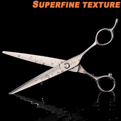High-end Professional Dog Grooming Scissors Pet Grooming Shears 7 Inches Extremely Very Sharp Made Of Stainless Steel Alloy By Hand For Dog Cat Groomer - style: 7inch Shears