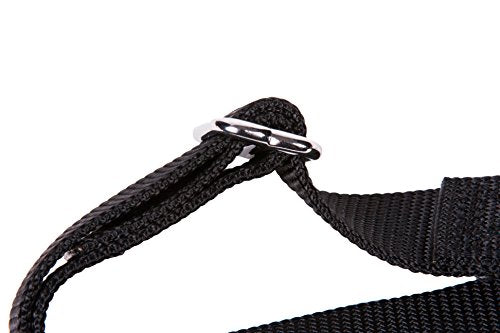 GoGo Pet Products GoGo 3/4-Inch Martingale Dog Collar, Medium, Black - color: Black, size: Medium (3/4" web width)