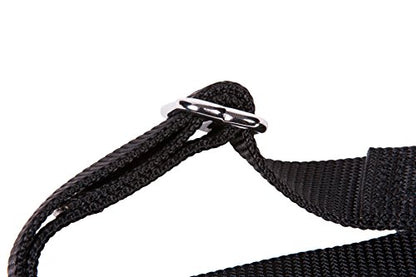 GoGo Pet Products GoGo 3/4-Inch Martingale Dog Collar, Medium, Black - color: Black, size: Medium (3/4" web width)