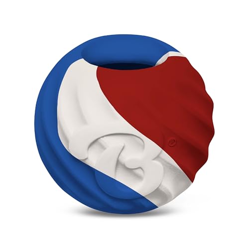 Benebone Durable Rubber Dog Toy Ball, USA 250th Anniversary Limited Edition America 250, One Size - size: 1 Pack, style: America 250 - Ball