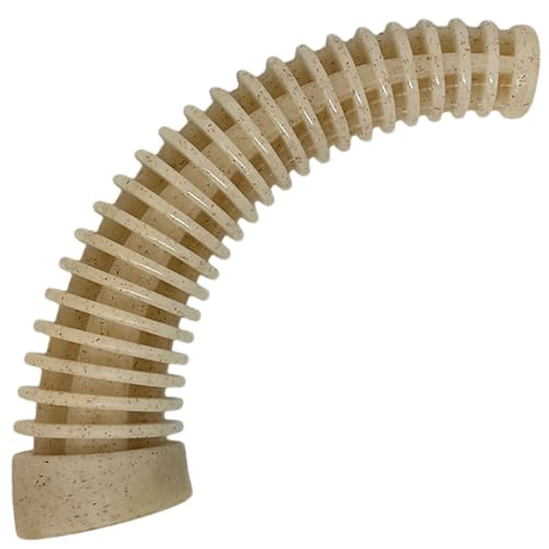 SodaPup Honey Bone Antler – Ultra Durable Dog Chew Toy Made in USA from Non-Toxic, Pet Safe, Food Safe, Nylon Material for Clean Teeth, Fresh Breath, Problem Chewing, Calming Nerves, & More - color: Honey Nylon Bone Antler Brown