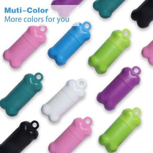 Portable Dog Treat Pouch for Pet Training, Mini Treat Holder Small Dog Treat Bag for Training, Dog Probiotics Container -1 piece(Pink) - color: Pink