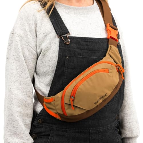 Ruffwear, Home Trail Hip Pack, Dog Walking Fanny Pack Crossbody with Adjustable Belt, Treat Pouch, Poop Bag Holder, Phone Pocket, Hands-Free for Training, Hiking, Running, Travel, Brown Bear - color: Brown Bear