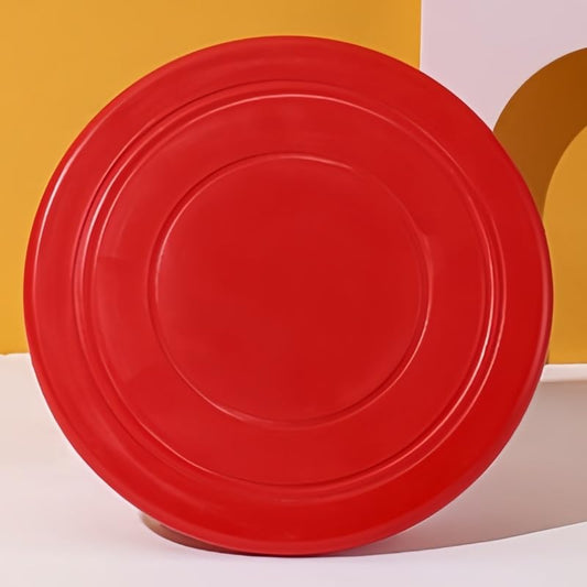 1/2 Pack Dog Flying Disc Soft Rubber Bite Resistant Floatable for Fetch Training Park Beach Pool Play, 1pc, Red - color: 1pc
