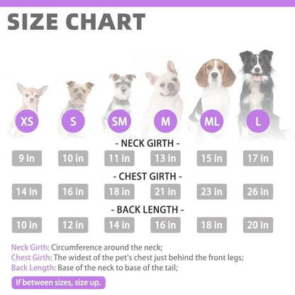 KOOLTAIL Small Dog Sweater, XS Fuzzy Thick Super Soft Warm Dog Winter Sweater Turtleneck Pullover for Cold Weather, Classic Cable Knitwear, Fleece Pet Fall Clothes Coats Puppy Cat Male Female Perple - color: Purple, size: X-Small