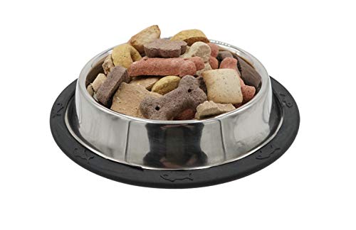 Aimé Anti-Slip Stainless Steel Bowl for Dog, 12 cm, 0.1401 kg