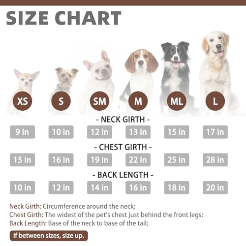 KOOLTAIL Dog Sweater Pet Knitted Clothes - Classic Plaid Pullover Turtleneck Thick Warm Fall Dog Sweaters with Leash Hole, Soft Dog Winter Clothes for Small Medium Large Dogs Cats Puppy Girls Boys,SM - color: Khaki, size: Small/Medium