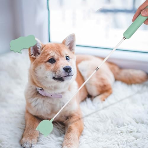 GALPADA Puppy Training Stick Interactive Dog Training Tool Durable Fun Heart Shape Design for Pet Communication and Behavior Correction