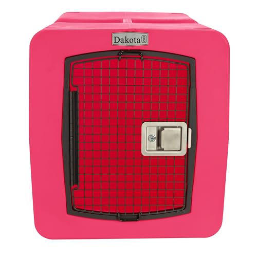 dakota283 G3 Framed Door Kennel - Large - Pink - color: Pink, size: Large