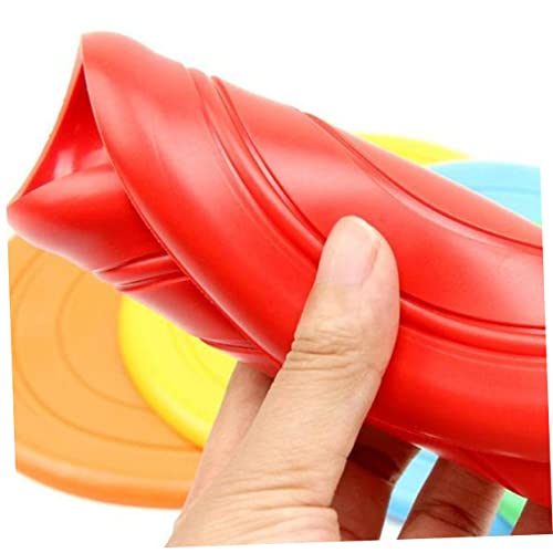5pcs Pet Flying Disc Toy Outdoor Dog Chewing Toys for Interactive Play Soft and Washable for and Water Activities