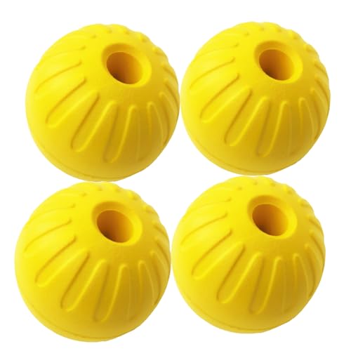 4Pack Dog Balls - Durable Dog Toys for Aggressive Chewers, EVA Foam Dog Balls Float in Water (4pcs 9cm/3.54inch) - size: 4pcs3.54 inch