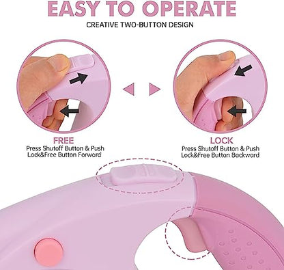 Retractable Dog Leash, Pink, 16Ft, Small Medium Dogs - color: D