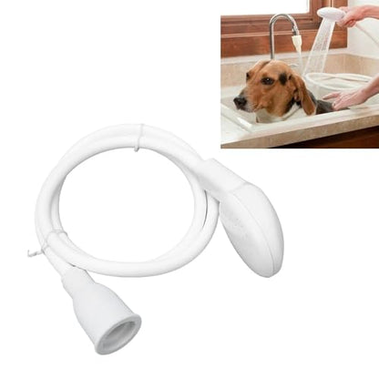 Sink Spray Rubber Hose,Faucet Sprayersink Hose Attachment Sink Hose Attachment Portable Sink Hose Faucet Sprayer Handheld Sink Hose for Pets, Washing Hair, Rinsing Vegetables