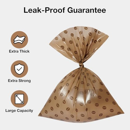 VETRESKA Dog Poop Bags, 540 Count Coffee Scented Waste Bags, Leak Proof, Extra Thick, 9" x 13" Large Dog Pet Bags for Dogs and Cats - (36 Rolls) - size: 1 Count (Pack of 540), style: coffee