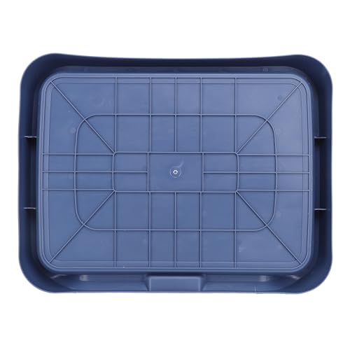 ZJchao Puppy Potty Tray Indoor Dog Potty Removable Odorless Portable Training Toilet with Grille for Small and Medium Dogs