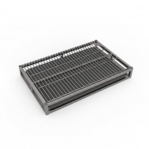 Slatted Dog Potty Open-Grid Surface Drawer-Style Dog Toilet Drainage Design Puppy Potty Tray, Small 52cm 35cm - size: Small 52cm 35cm