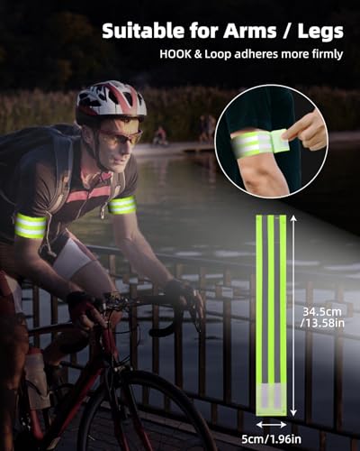 LED Reflective Vest Safety Gear, High Visibility Reflective Running Gear for Dog Walking Running Cycling, Adjustable for Men Women Kids - Reflective Armband and Dog Light with USB Rechargeable - style: Vest and silicon rubber Pet light