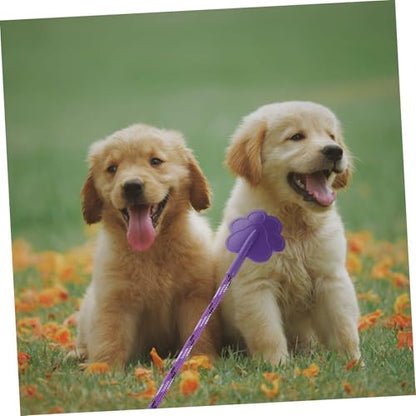 Abaodam 2Pcs Paw Shape Dog Training Flexible Rubber Training Tool for Small Dogs Equipment to Enhance Intelligence and Obedience Fun Pet
