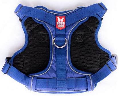 Boss Dog Tactical Harness, Blue, Medium - color: Blue, size: Medium