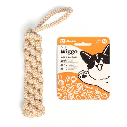 Dog Chew Toys for Aggressive Chewers, Rope Toys for Large Dogs with Dental Benefits, Durable Training Chew Rope, M Size - size: Medium